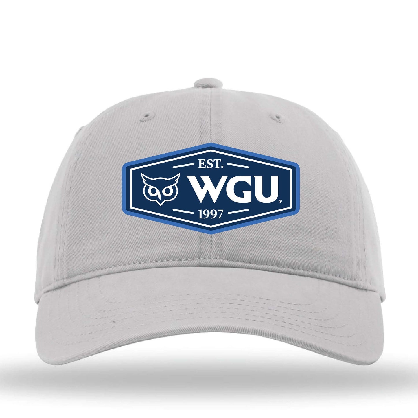 Adult Cotton Twill Cap with Silicon Patch