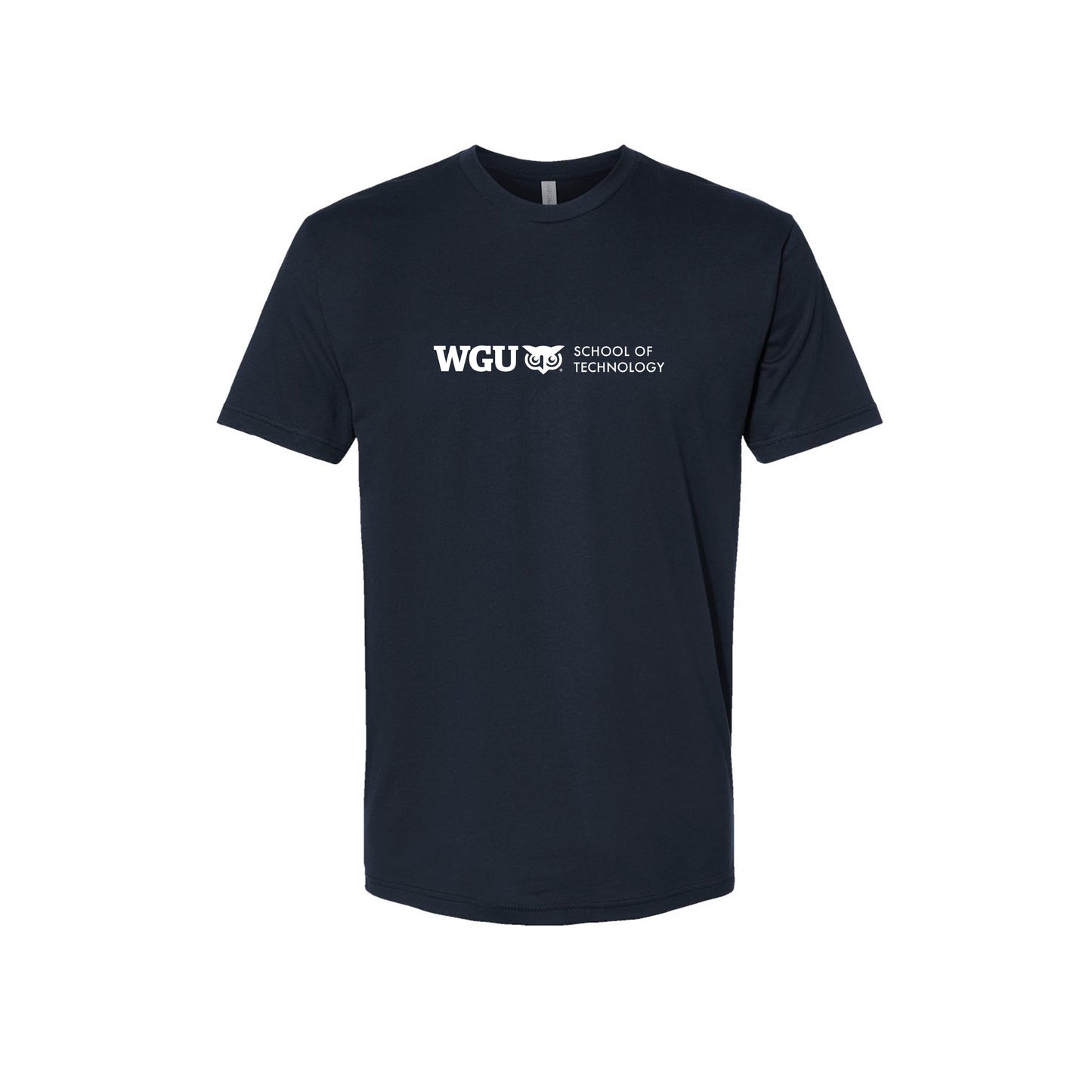 Mens WGU School of Technology Logo Combed Ringspun Cotton T-Shirt