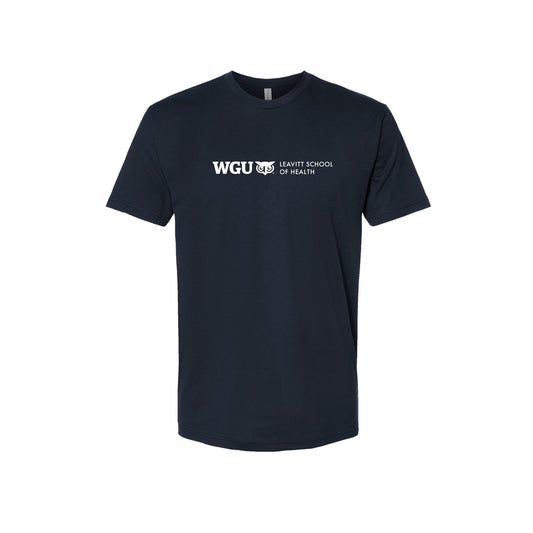 Mens WGU School of Health Combed Ringspun Cotton T-Shirt