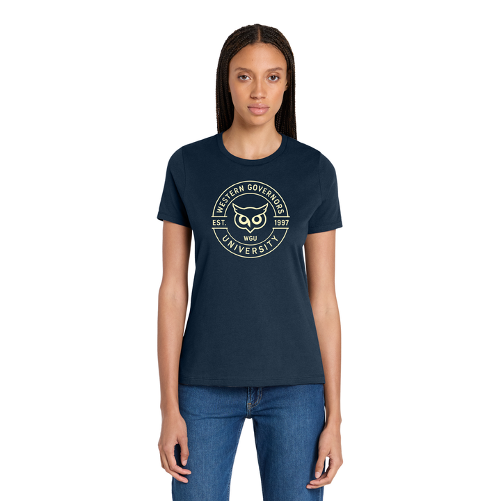 WGU Women's Owl Seal Tee
