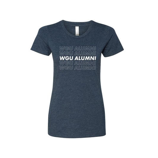 Womens WGU Alumni Repeat CVC T-Shirt