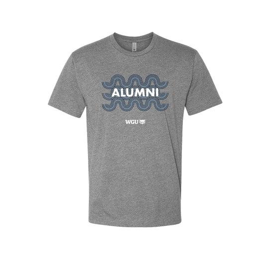 Mens Alumni Flow Poly Cotton Tshirt