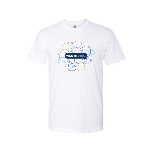 Mens School of Technology Comms Ringspun Cotton Tshirt