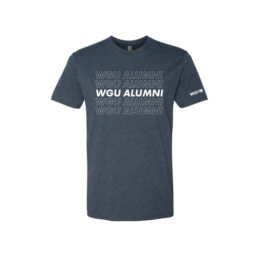 Mens Alumni Repeat Poly Cotton T-Shirt