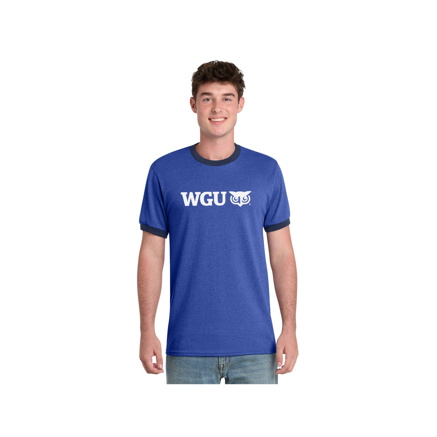 Adult Logo Ringer Tee