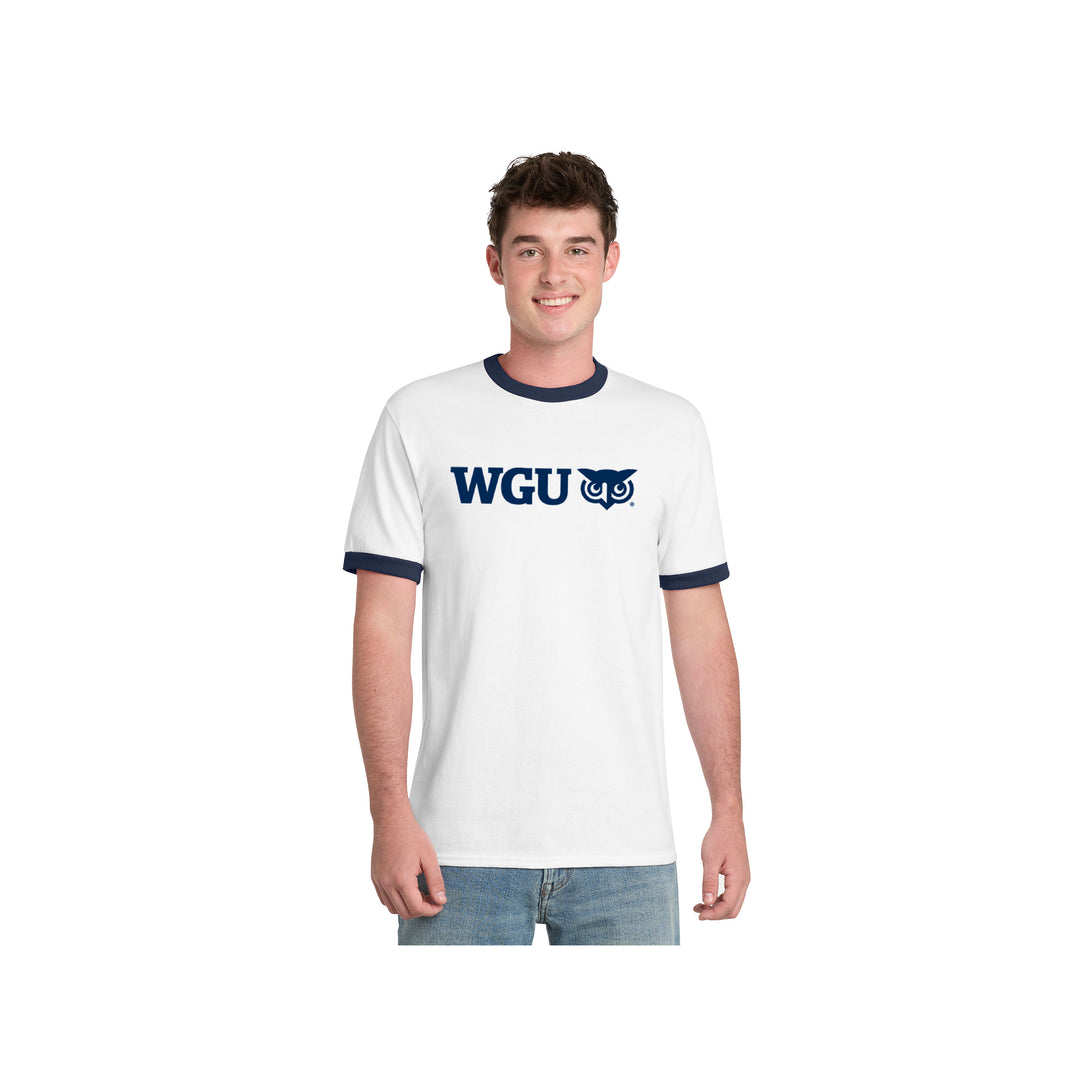 Adult Logo Ringer Tee