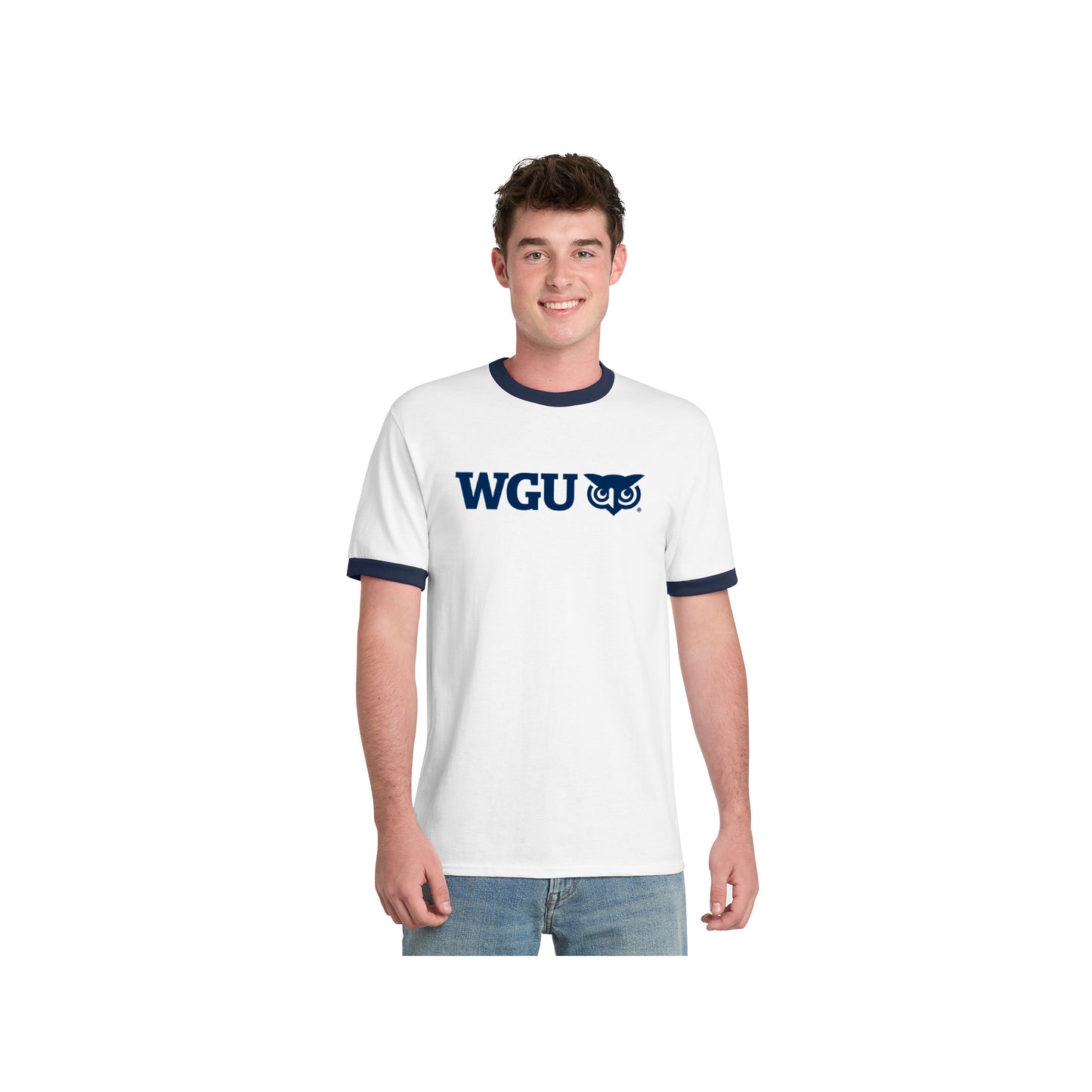 Adult Logo Ringer Tee