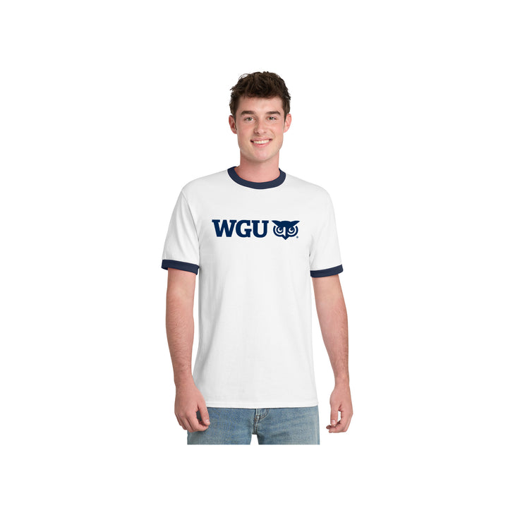 Adult Logo Ringer Tee