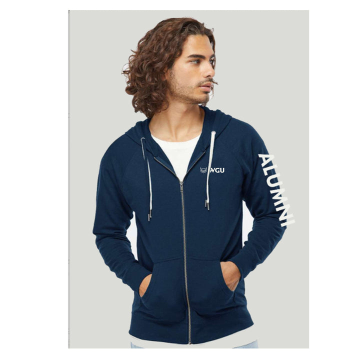 WGU Unisex Alumni Sleeve Zip Hoodie