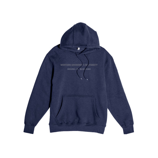 Unisex Western Governors Outline School of Business Hoodie