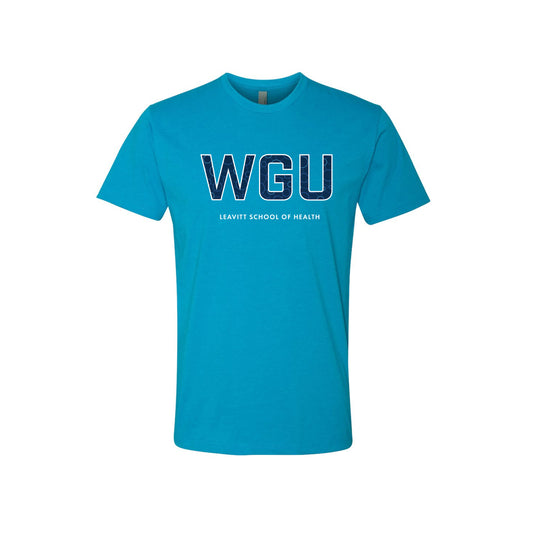 Mens Connect Pattern WGU School of Health CVC T-Shirt