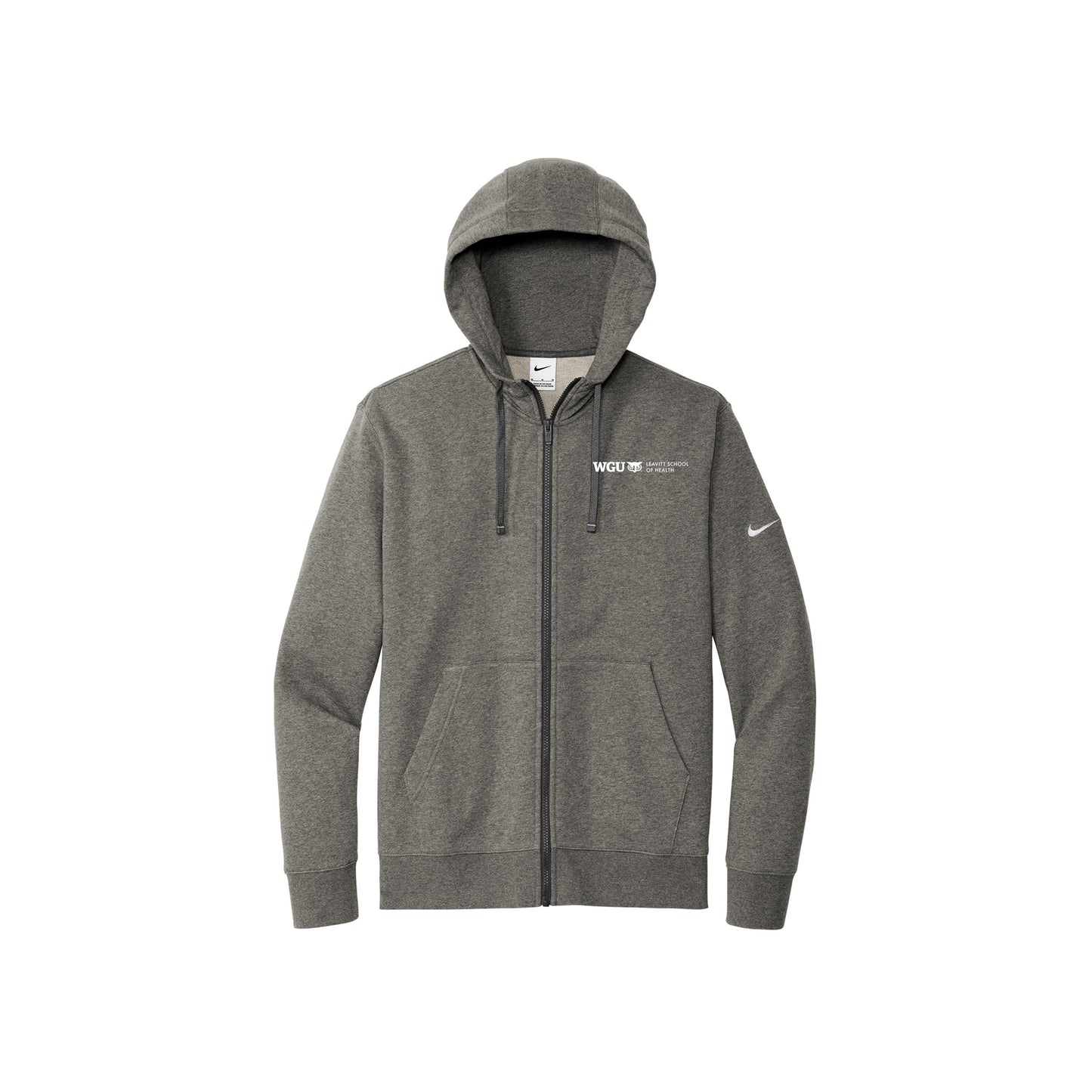 Nike Club Fleece Embroidered School of Health Zip Hoodie