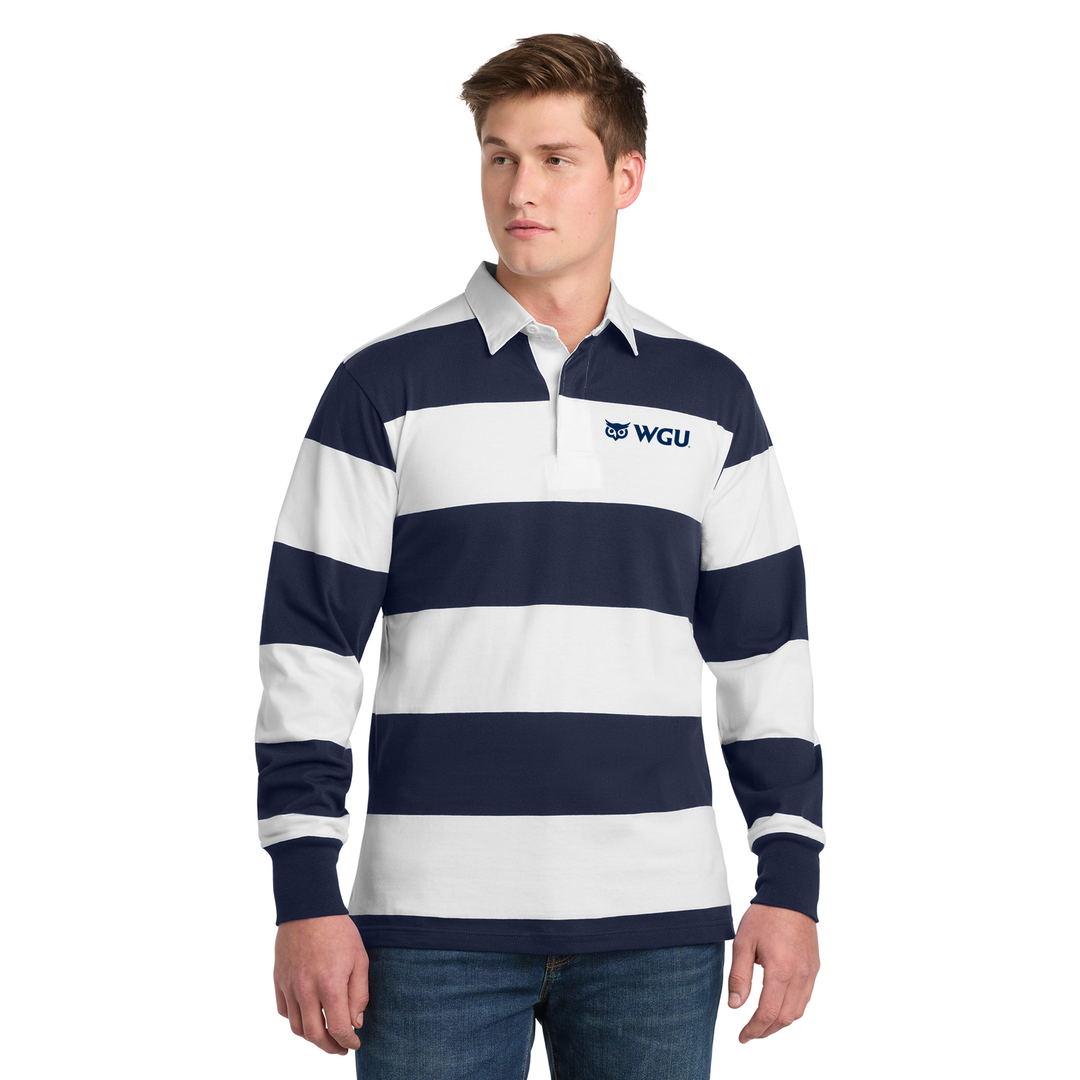 WGU Men's Long Sleeve Rugby Shirt