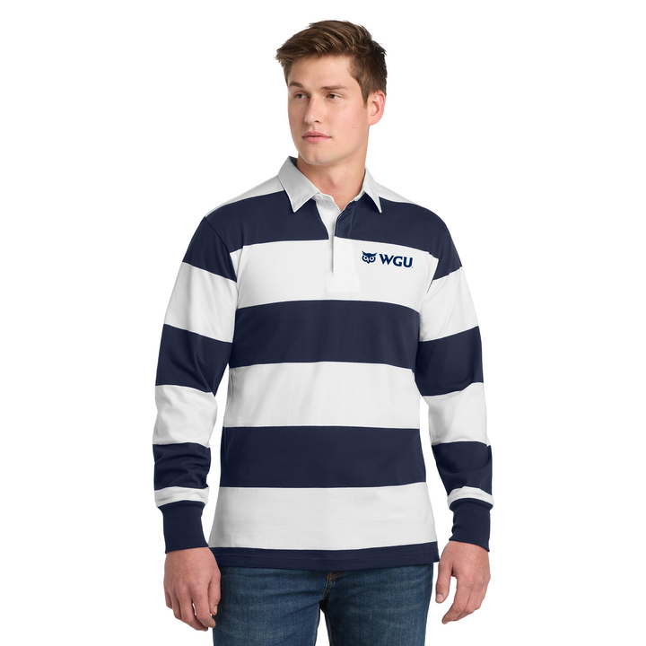 WGU Men's Long Sleeve Rugby Shirt