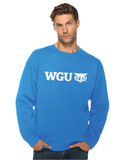 Adult Crew Sweatshirt WGU Logo
