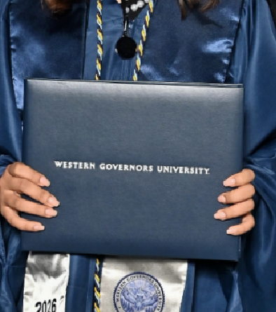 Diploma Cover with President's Letter 2026