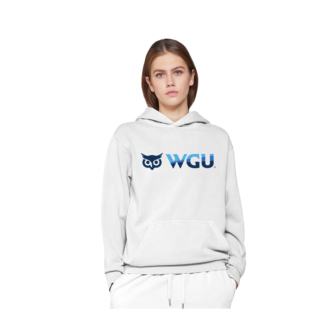 Adult Tricolor Pigment Dye Hoodie