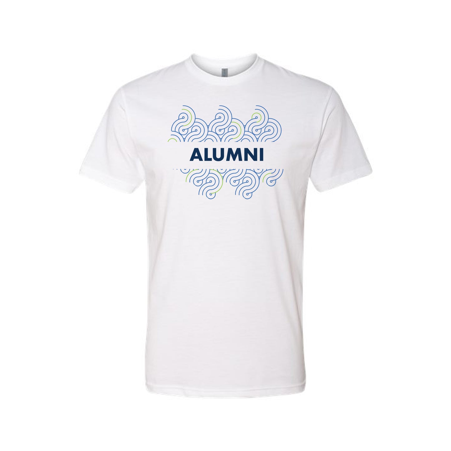 Mens Alumni Swirl Ringspun Cotton Tshirt