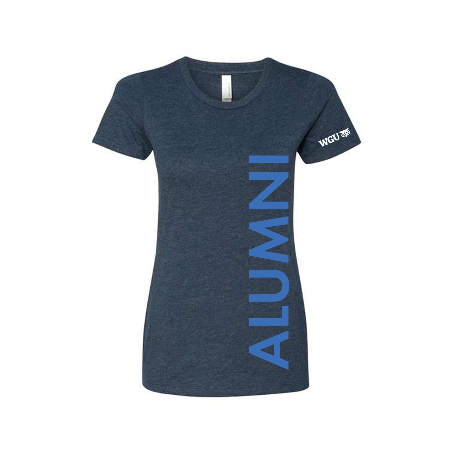 Womens Alumni Side Poly Cotton Fitted Tshirt