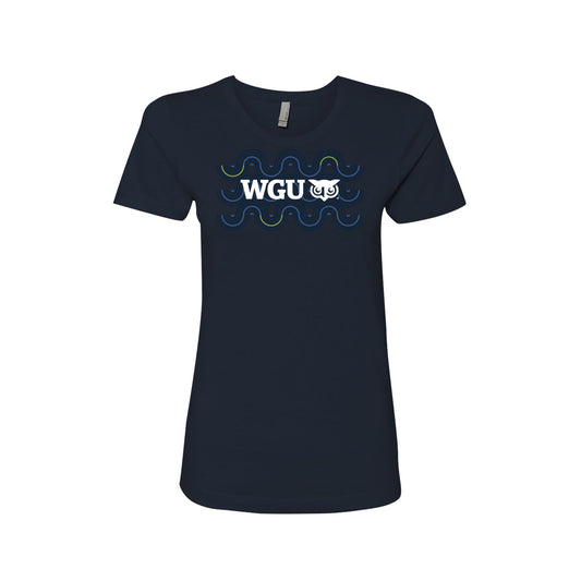 Womens WGU Flow Ringspun Cotton Fitted Tshirt