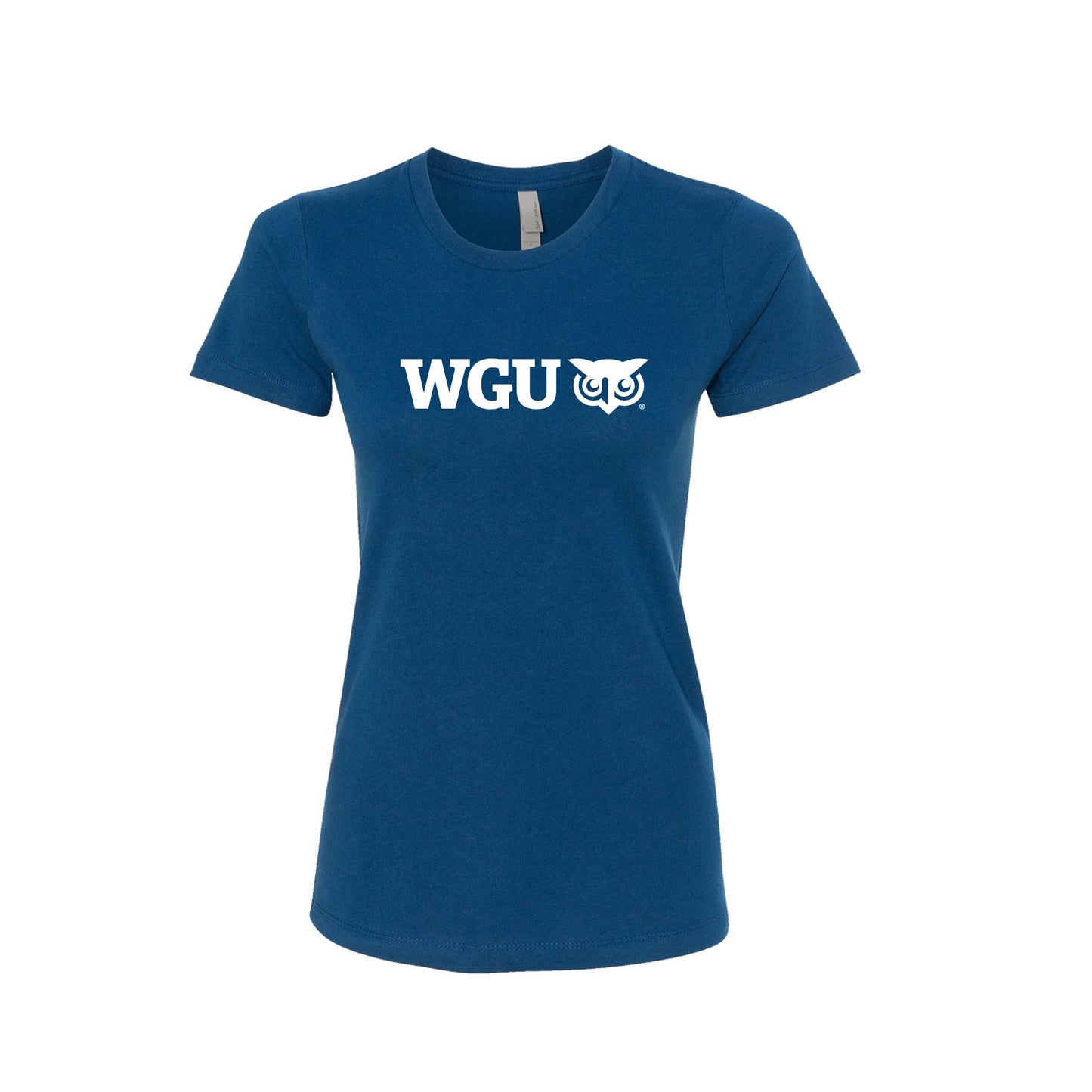 Womens WGU Logo Ringspun Cotton Fitted Tshirt