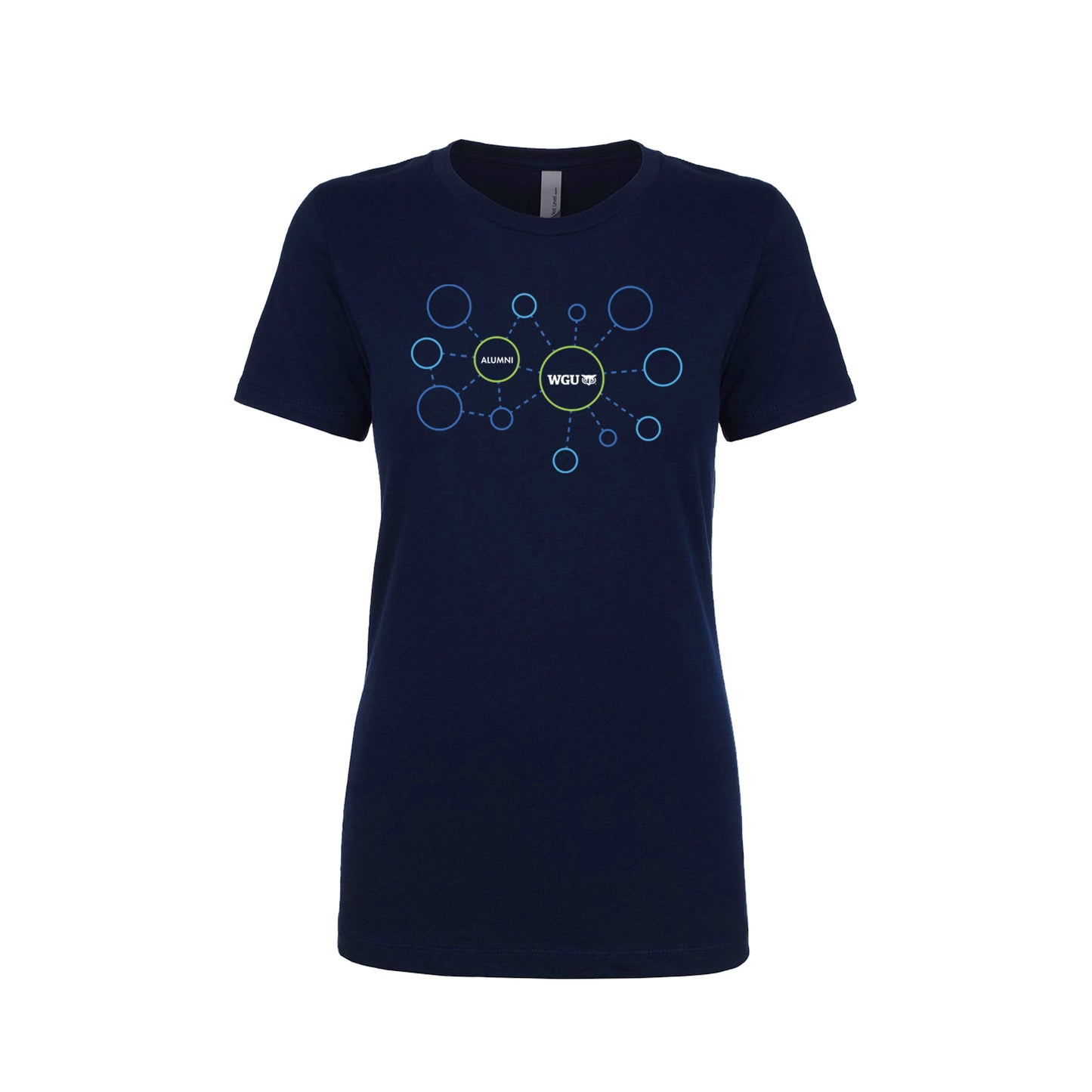 Womens Alumni Connect Ringspun Cotton Fitted Tshirt