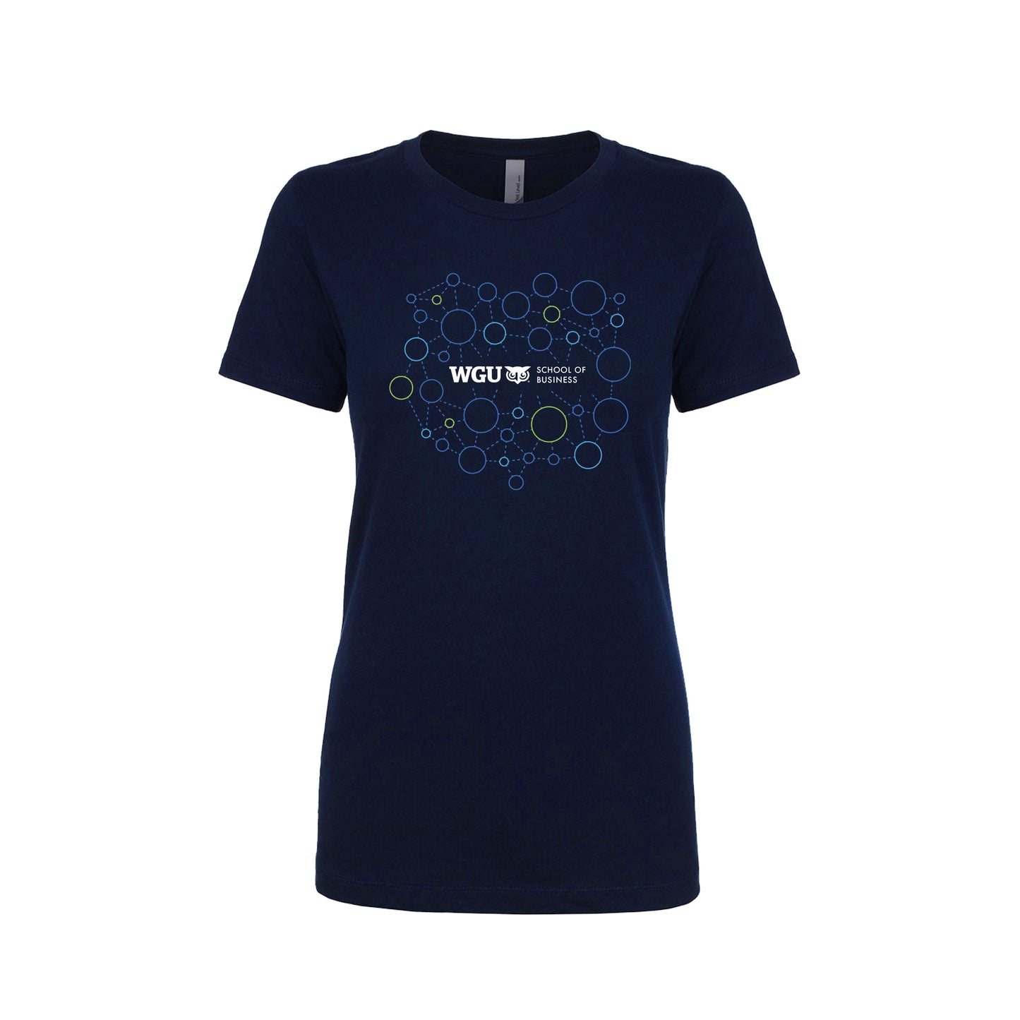 Womens School of Business Connect Ringspun Cotton Tshirt