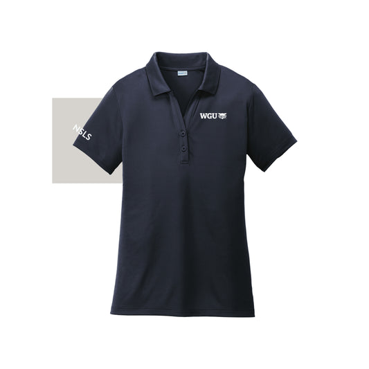 Womens NSLS Embroidered Polo Shirt