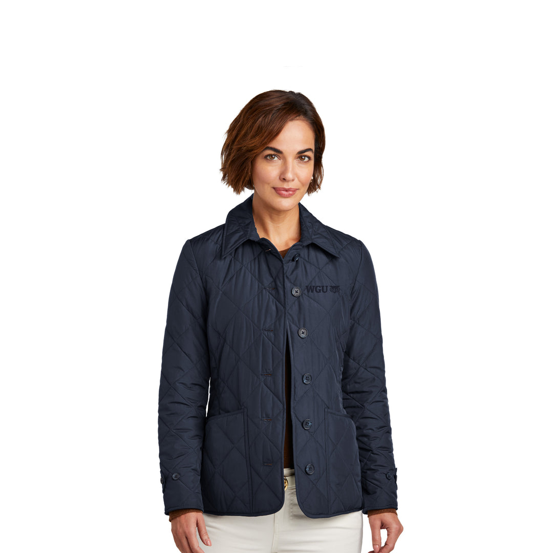 Women's Brooks Brothers Embroidered Quilted Jacket – WGU