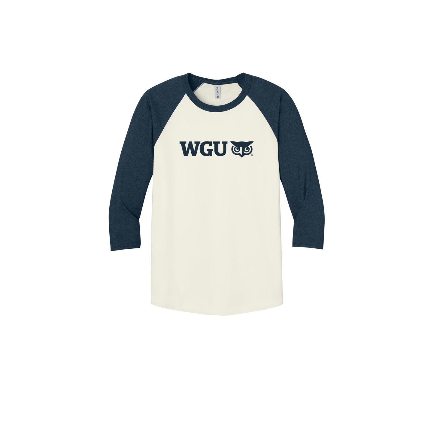 Adult Ringspun 3/4 Sleeve Raglan Tee