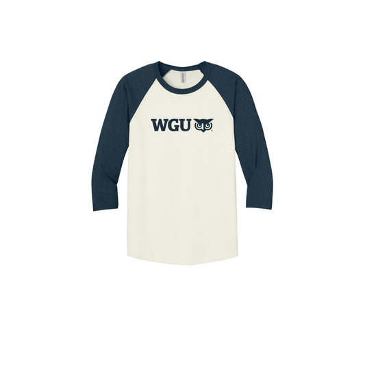 Adult Ringspun 3/4 Sleeve Raglan Tee