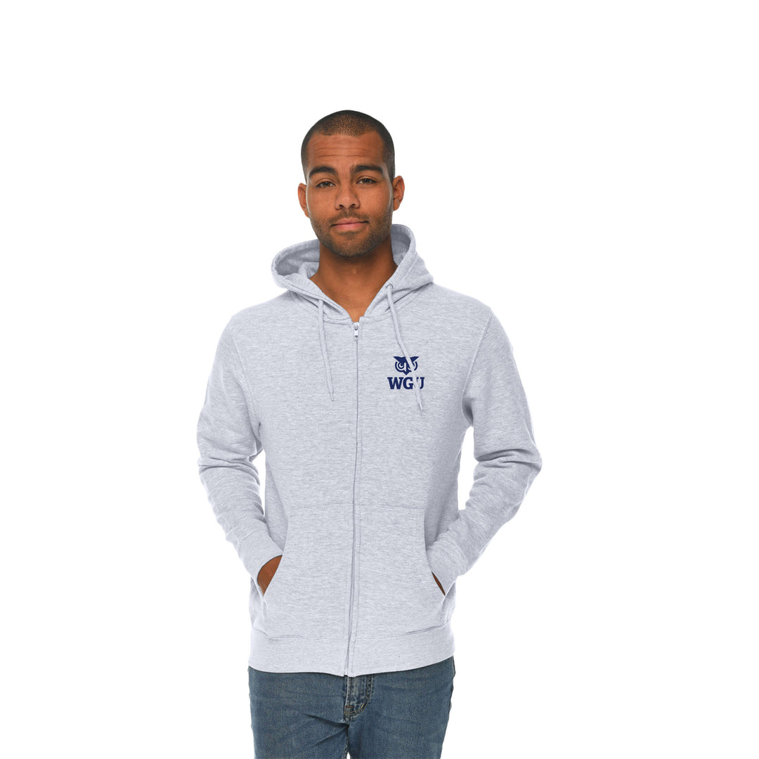 Adult WGU Left Chest Embroidered Full Zip Hoodie