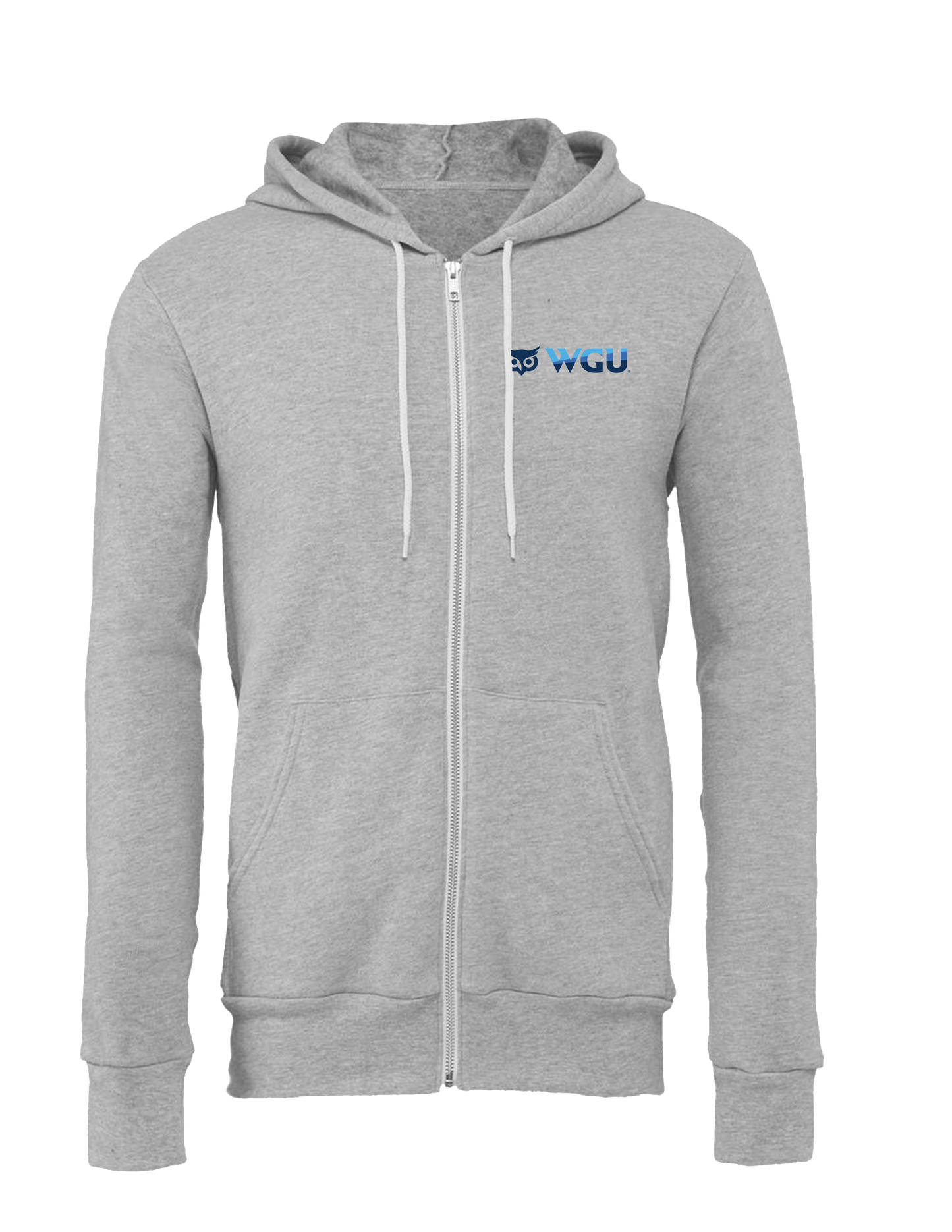 Adult Full Zip Embroidered Hoodie