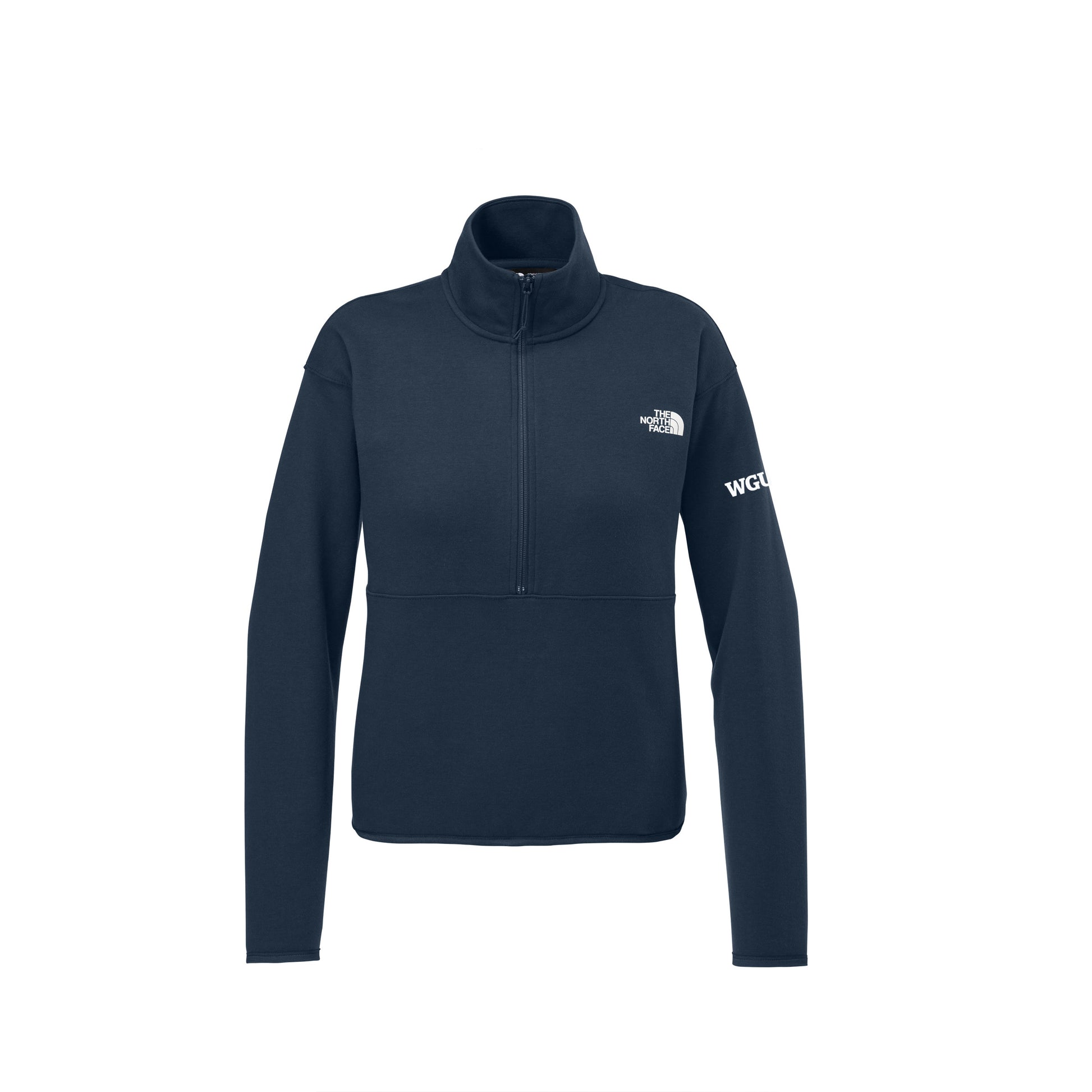 The North Face® Women's Double-Knit 1/2-Zip Fleece WGU Embroidery