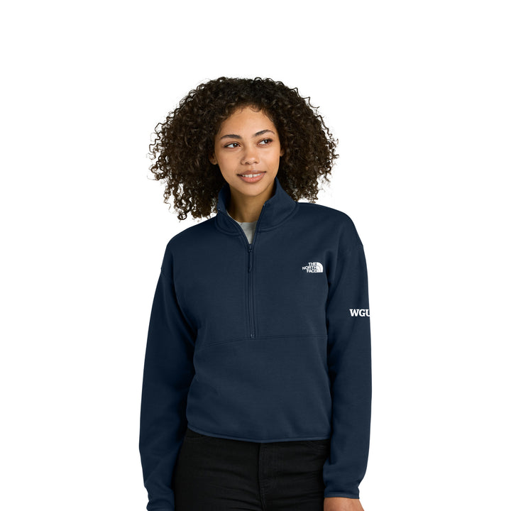 The North Face® Women’s Double-Knit 1/2-Zip Fleece WGU Embroidery