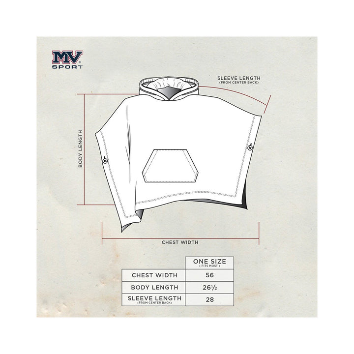 Womens Sweatshirt Poncho