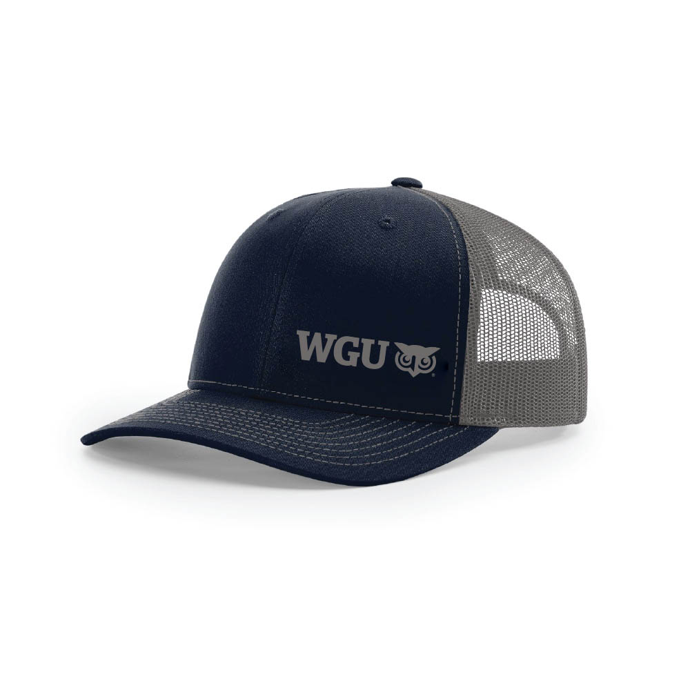 Richardson 112 Snapback Trucker Cap - Left Panel WGU Logo